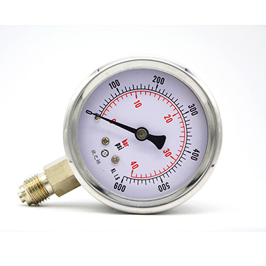 Classification of pressure gauges